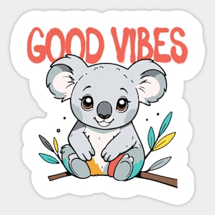 good vibes Sticker